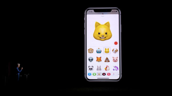 iPhoneX Animoji アニ文字